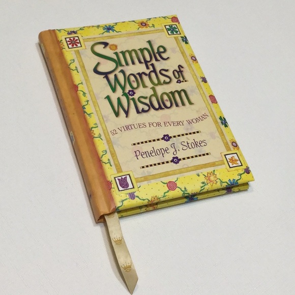 Hallmark Simple Words of Wisdom Hardback Book - Picture 2 of 5